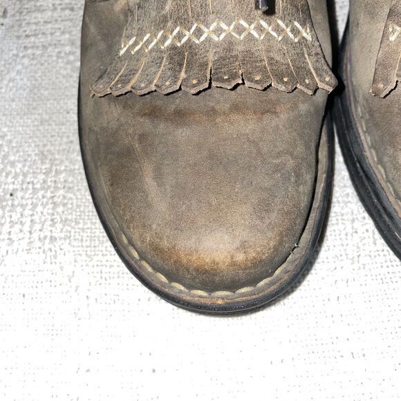 Ariat Women’s Work Boots Size 7 B Brown Leather Workwear Outdoors Horses Barn - Picture 8 of 12